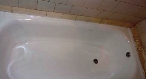 Реставрация ванны жидким акрилом | Октябрьское Поле